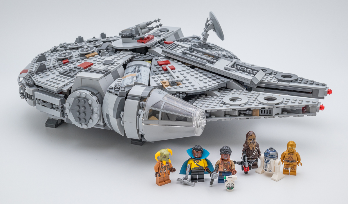 LEGO Star Wars 75257 pas cher, Faucon Millenium