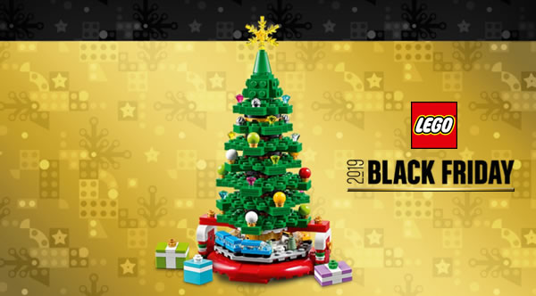 Black Friday 2019 chez LEGO : Le set 40338 Christmas Tree Limited Edition offert dès 120 € d'achat Black Friday 2019 chez LEGO : Le set 40338 Christmas Tree Limited Edition offert dès 120 € d'achat