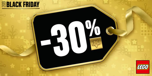 Black Friday LEGO 2019 : 30% de réduction sur une sélection de sets Black Friday LEGO 2019 : 30% de réduction sur une sélection de sets