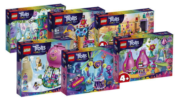LEGO Trolls World Tour : les visuels officiels des sets prévus LEGO Trolls World Tour : les visuels officiels des sets prévus