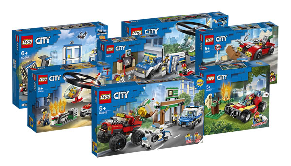 Nouveautés LEGO CITY 2020 : les visuels officiels des sets police et pompiers Nouveautés LEGO CITY 2020 : les visuels officiels des sets police et pompiers