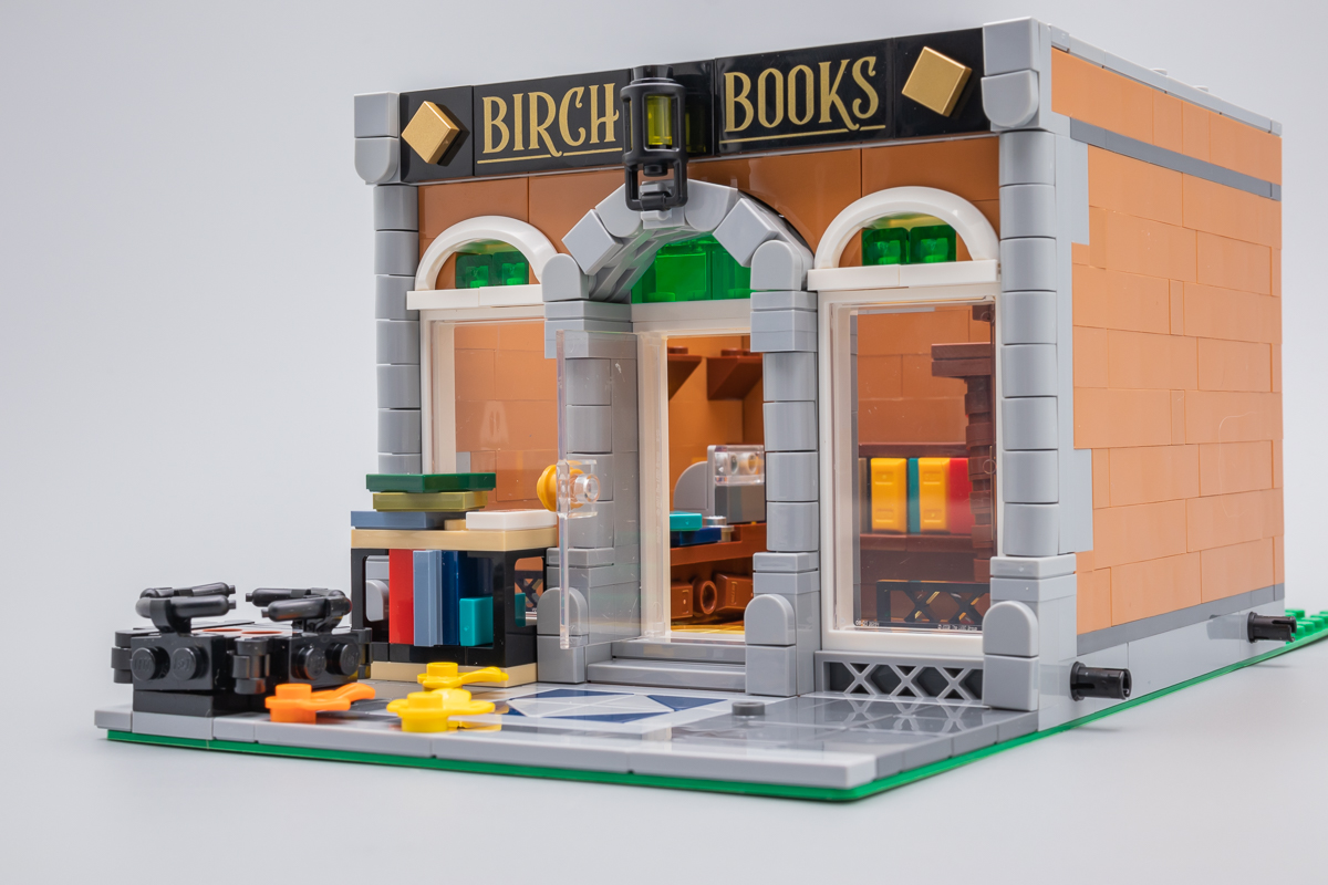 Une librairie en Lego, à glisser dans sa bibliothèque