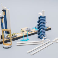 LEGO arkitektúr 20152 Skyline Dubai