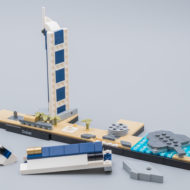 LEGO Architecture 20152 Dubajaus panorama