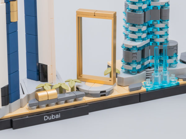 Pensaernïaeth LEGO 20152 Dubai Skyline