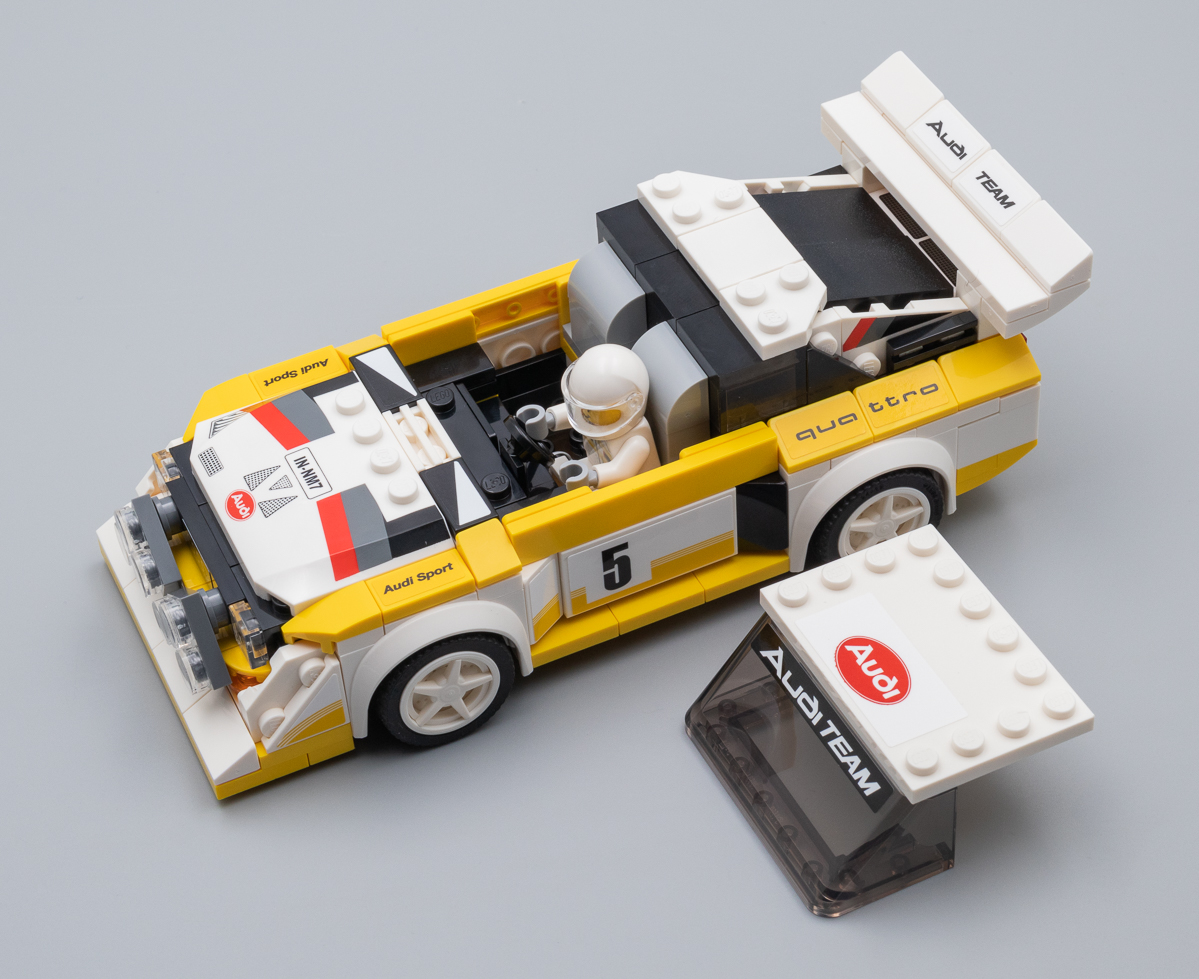 Nouveau Lego 76897 Speed Champions 1985 AUDI SPORT QUATTRO S1 construtction Playset 