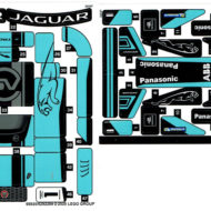 76898 Fformiwla E Rasio Jaguar Panasonic GEN2 & Jaguar I-PACE eTROPHY