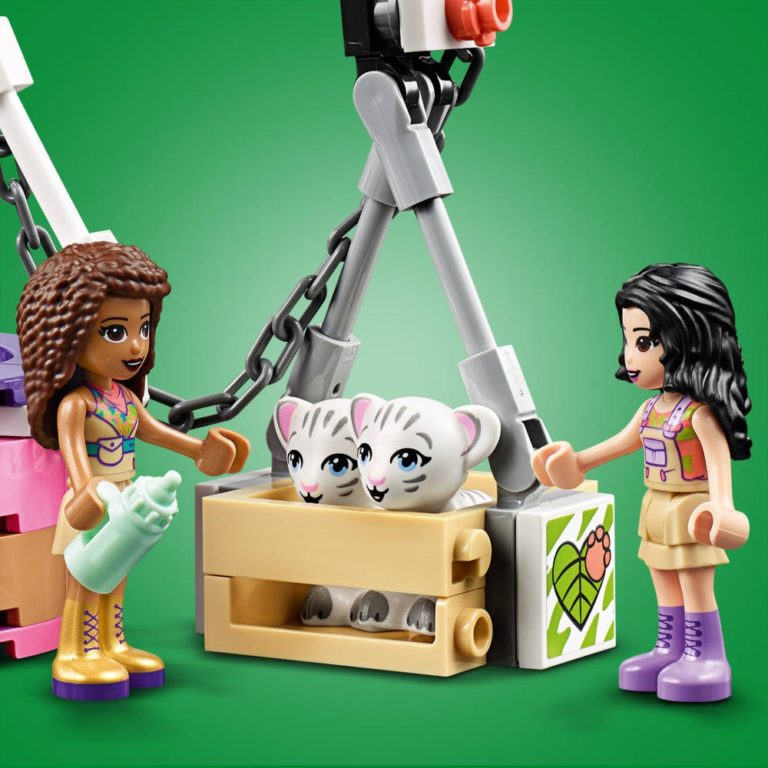 Nouveaut?� LEGO Friends 2020 : 41423 Tiger Hot Air Balloon Jungle Rescue - HOTH BRICKS