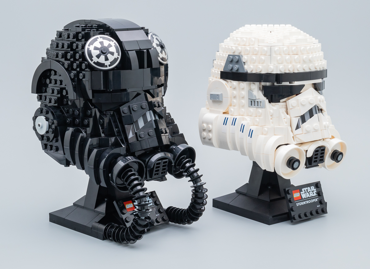 REVIEW LEGO Star Wars 75274 TIE Fighter Pilot Helmet - HelloBricks