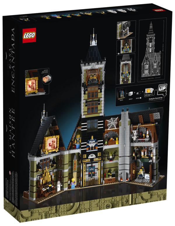 Koleksi LEGO Fairground 10273 Rumah Hantu
