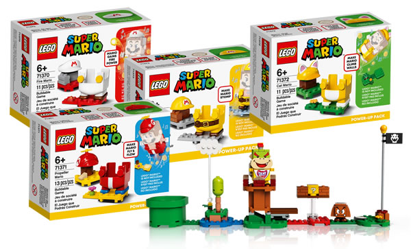 Sur le Shop LEGO : les packs d'extension LEGO Super Mario sont en ligne