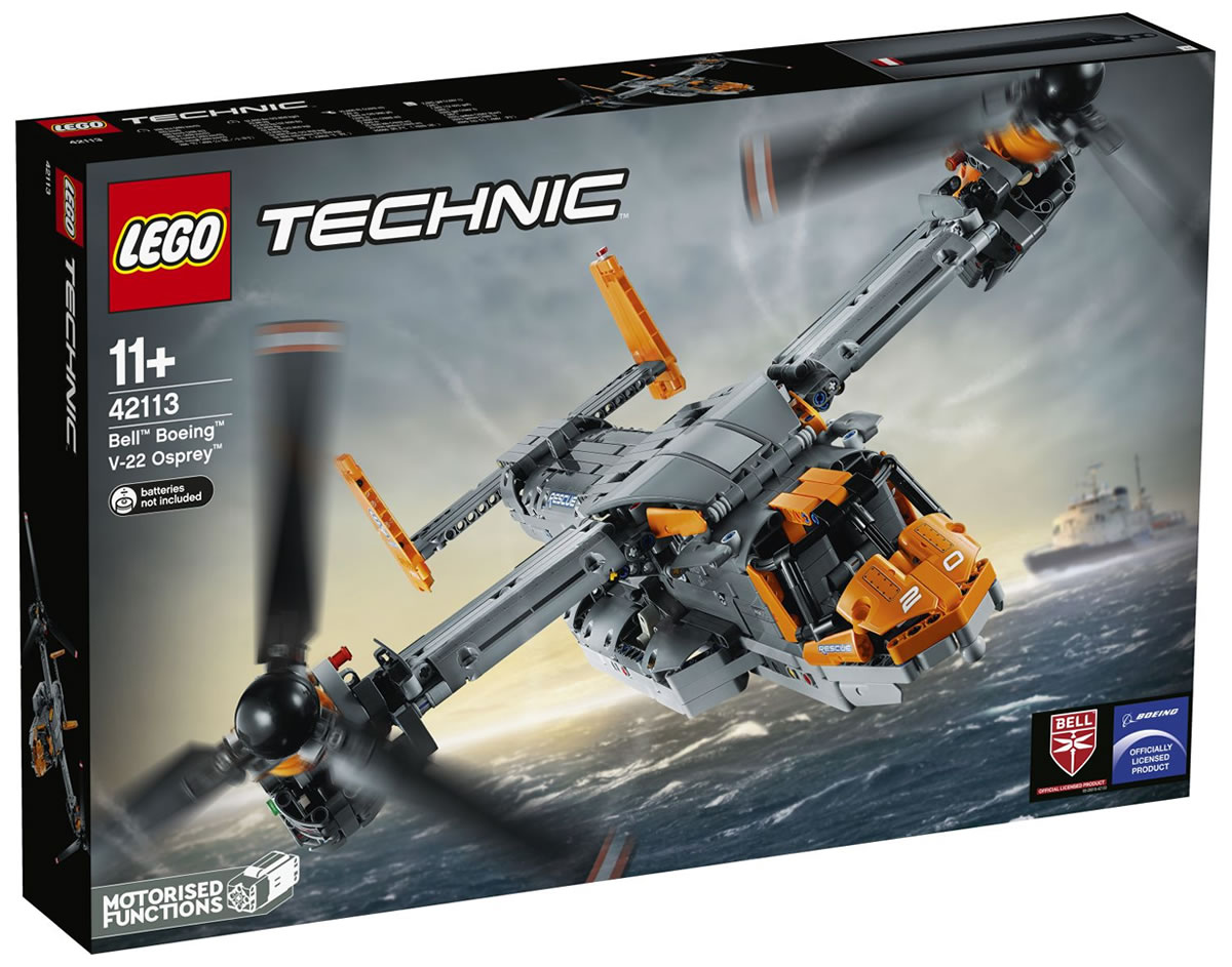 ▻ LEGO Technic 42113 Bell Boeing V-22 sættet er blevet trukket tilbage fra butikken - HOTH BRICKS