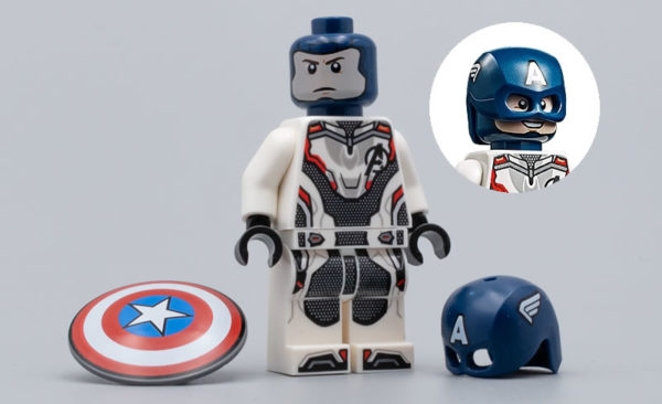 lego captain america pale face printing mistake