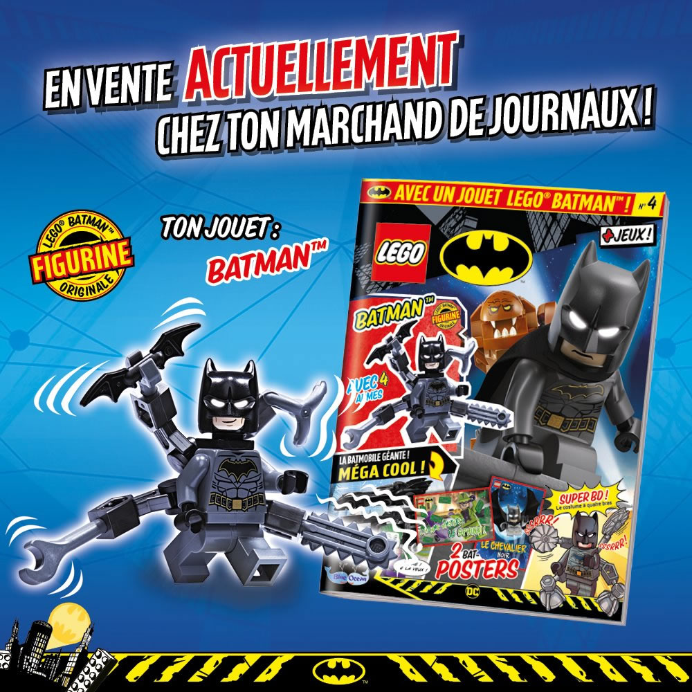 ▻ En kiosque : Le nouveau numéro du magazine officiel LEGO Batman - HOTH  BRICKS