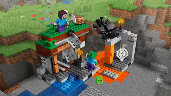 21166 lego minecraft abandoned mine 3