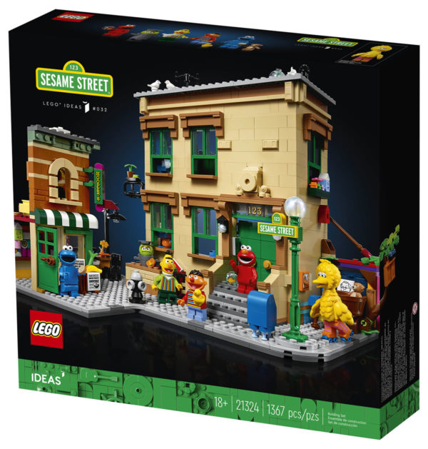 LEGO Ideje 21324 123 Sezamova ulica