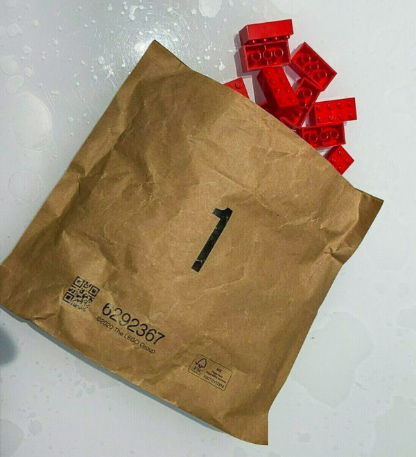 lego túi giấy mới bao bì bên trong thử nghiệm 2021 10