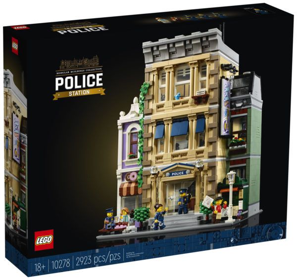 लेगो मॉड्यूलर बिल्डिंग कलेक्शन 10278 पुलिस स्टेशन