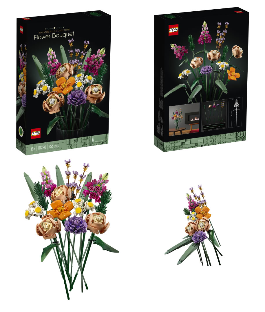 ▻ LEGO Botanical Collection: prime immagini dei set 10280 Flower