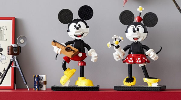 43179 Mickey Mouse & Minnie Mouse Buildable Characters 43179 Mickey Mouse & Minnie Mouse Buildable Characters
