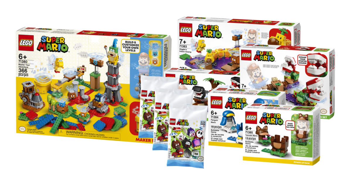 Nouveaut?�s LEGO Super Mario 2021 : Maker Set, Soda Jungle et nouveaux sachets ?� collectionner 