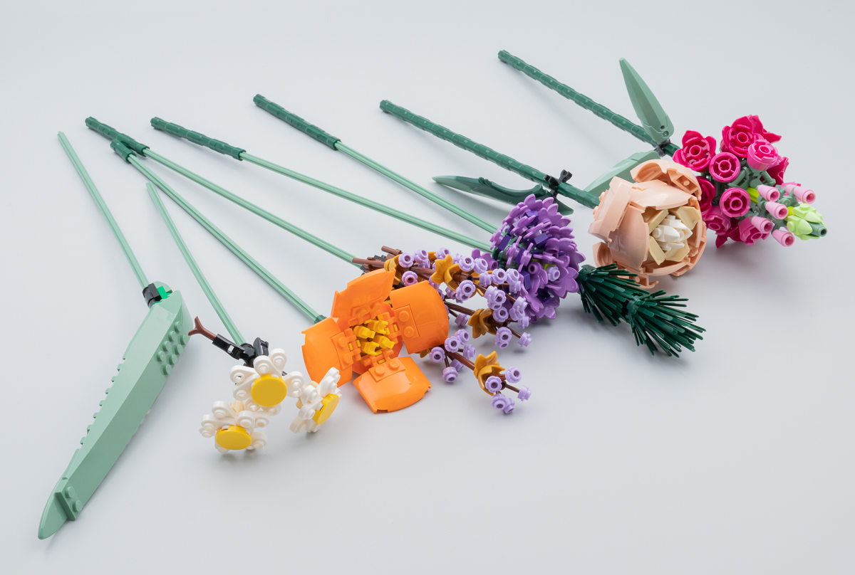 ▻ Review : LEGO Botanical Collection 10280 Flower Bouquet - HOTH