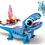 LEGO Disney 43186 Bruni the Salamander Karakter yang Dapat Dibangun
