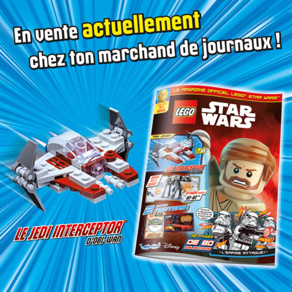 En kiosque : Le nouveau numéro de décembre 2020 du magazine officiel LEGO Star Wars En kiosque : Le nouveau numéro de décembre 2020 du magazine officiel LEGO Star Wars