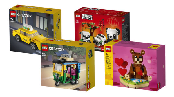 Nouveautés LEGO 2021 : Pandas, ourson, animaux de compagnie et véhicules au programme