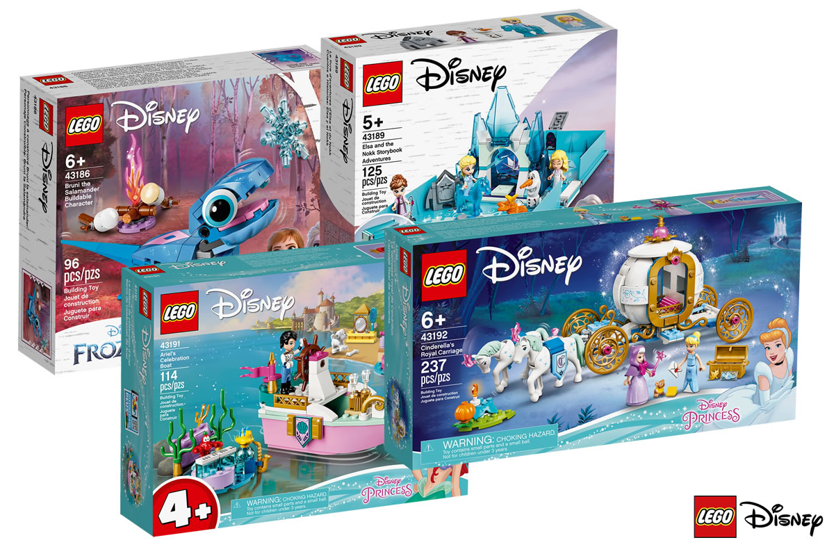 ▻ New LEGO Disney 2021: Frozen 2, Cinderella and the Little Mermaid on the  program - HOTH BRICKS