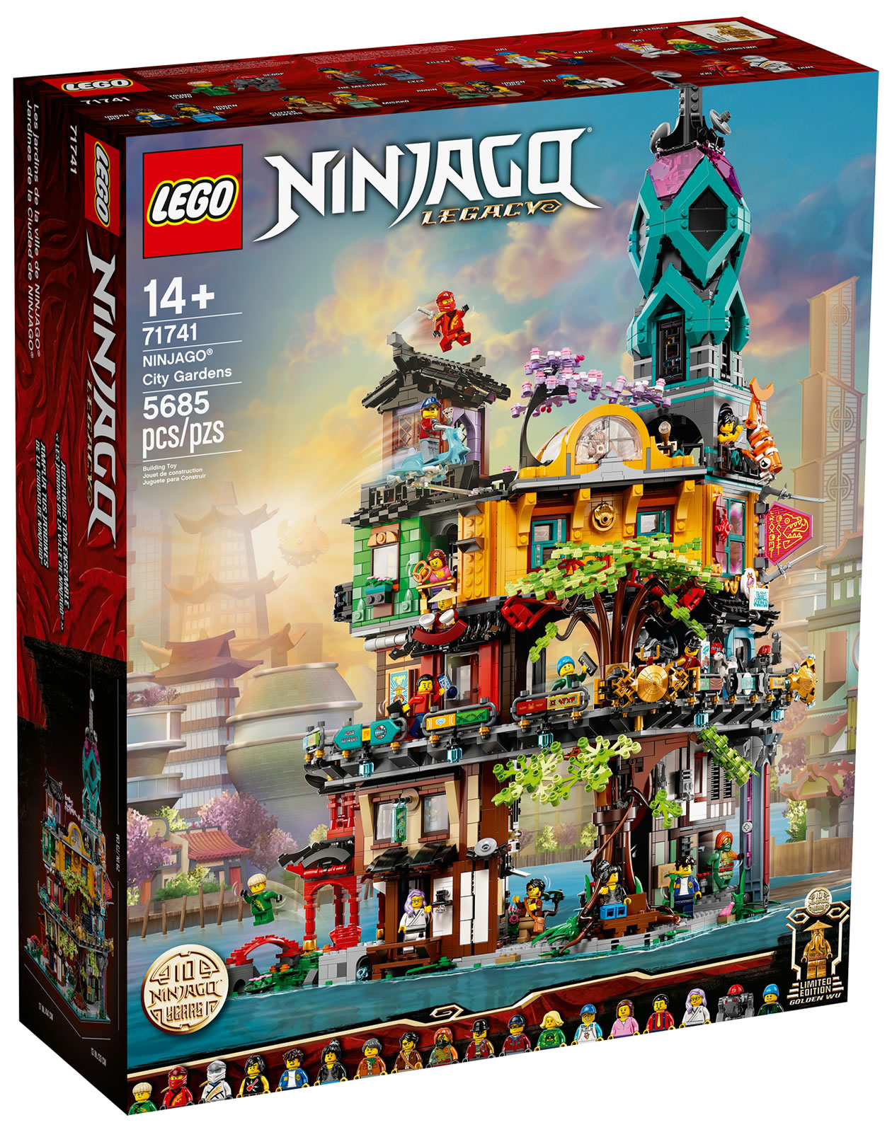 LEGO 71741 Ninjago City Gardens : Encore des visuels ...