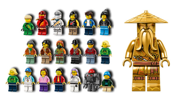 LEGO 71741 Mestni vrtovi Ninjago