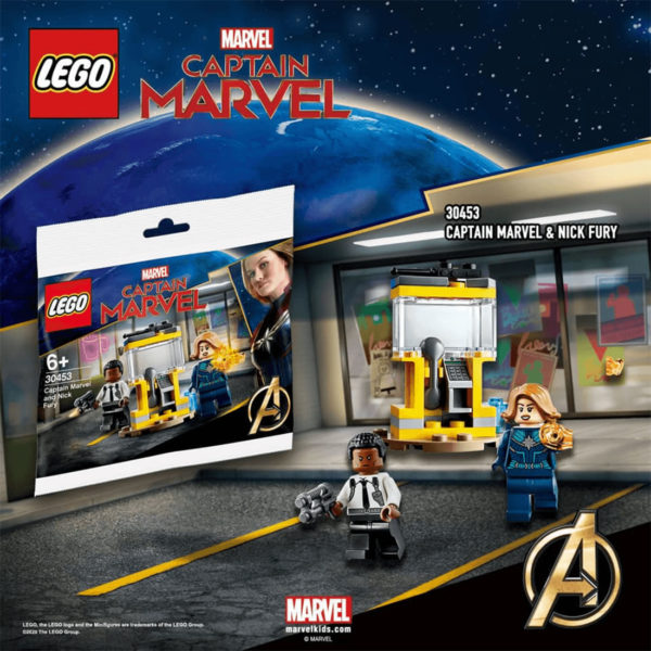 LEGO 30453 Captain Marvel and Nick Fury