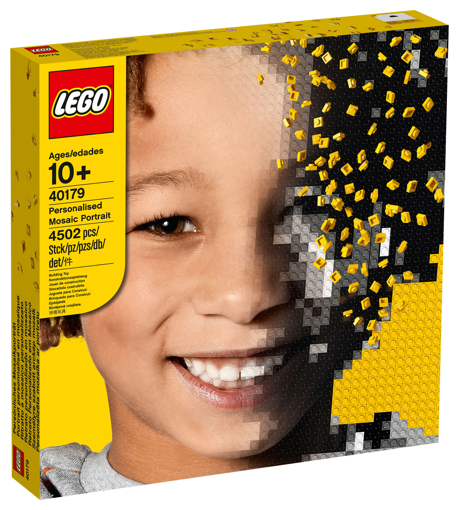 ▻ LEGO 40179 Personalized Mosaic Portrait: Now available through