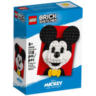 Sketsa Bata LEGO 40456 Mickey Mouse