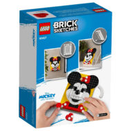 Sketsa Bata LEGO 40457 Minnie Mouse