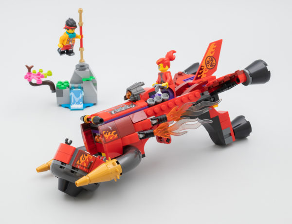 LEGO Monkie Kid 80019 Jet Inferno y Mab Coch