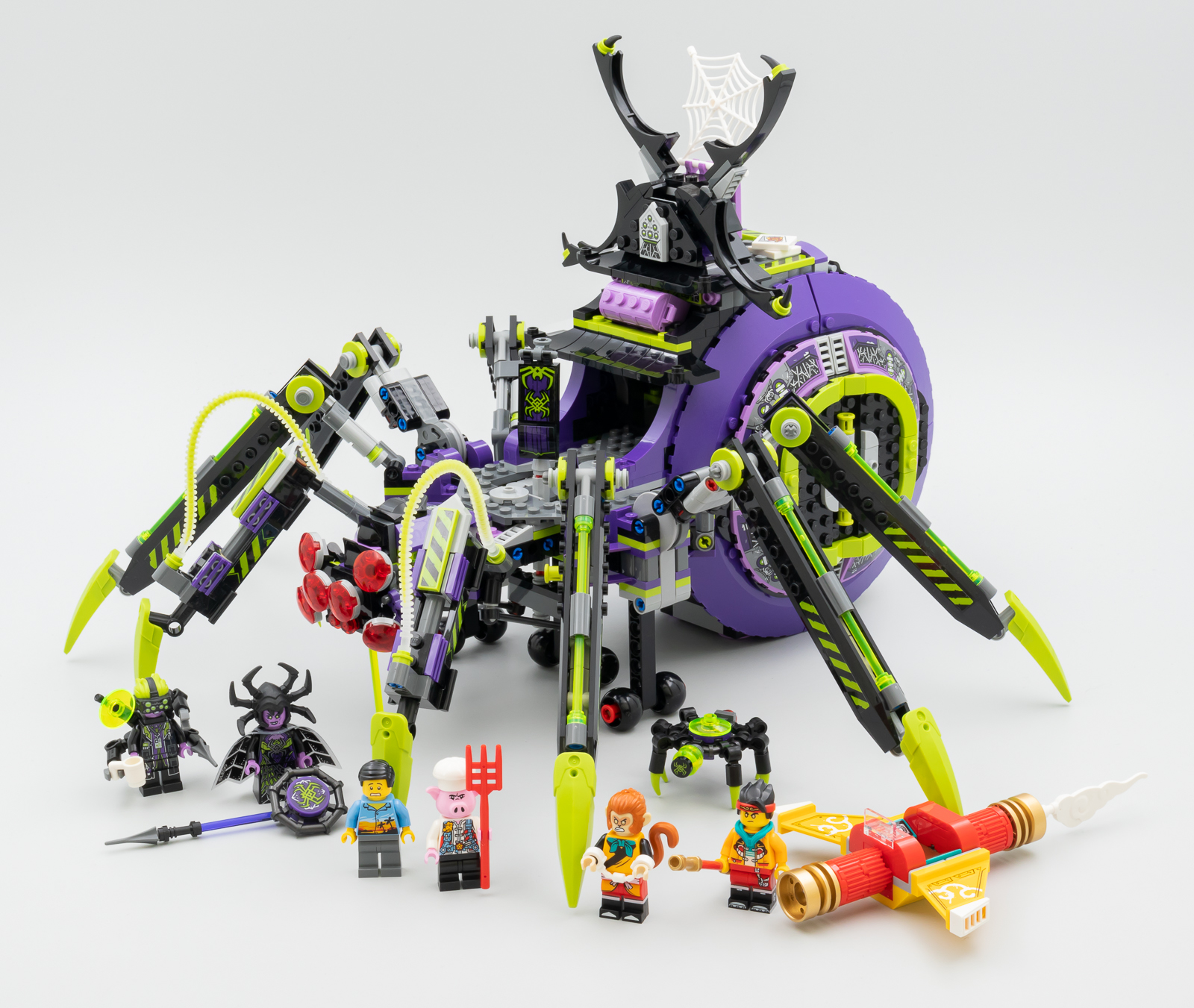 Udvalg kubiske hemmeligt ▻ Review: LEGO Monkie Kid 80022 Spider Queen's Arachnoid Base - HOTH BRICKS