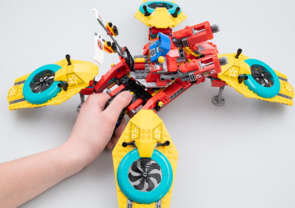 هواپیمای بدون سرنشین LEGO 80023 Monkie Kid's Team