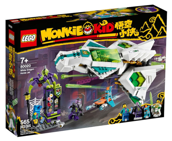 LEGO Monkie Kid 80020 White Dragon Horse Jet