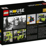 40502 lego house omejena izdaja opeke za kalupe stroj za oblikovanje nazaj
