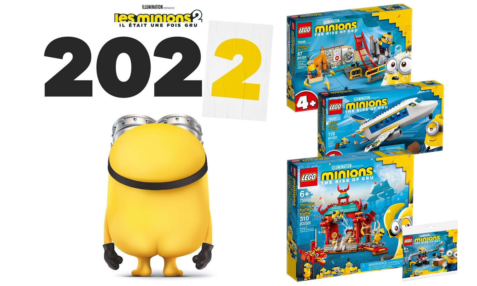 ▻ Minions The Rise of Gru: chiếu rạp bị hoãn lại đến mùa hè năm 2022 - HOTH  BRICKS