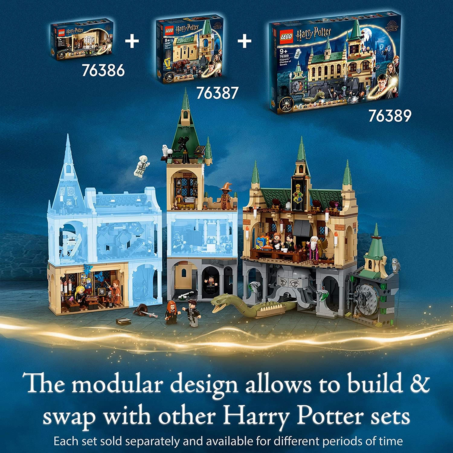 ▻ Nouveautés LEGO Harry Potter 2021 : premiers visuels des sets 76388  Hogsmeade Village Visit et 76389 Hogwarts : Chamber of Secrets - HOTH BRICKS