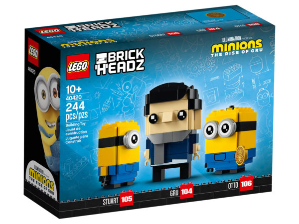 LEGO BrickHeadz 40420 Minions Gru, Stuart & Otto LEGO BrickHeadz 40420 Minions Gru, Stuart & Otto