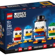 LEGO迪士尼BrickHeadz 40477 Scrooge McDuck，Huey，Dewey＆Louie