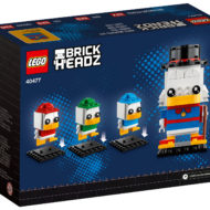 LEGO迪士尼BrickHeadz 40477 Scrooge McDuck，Huey，Dewey＆Louie
