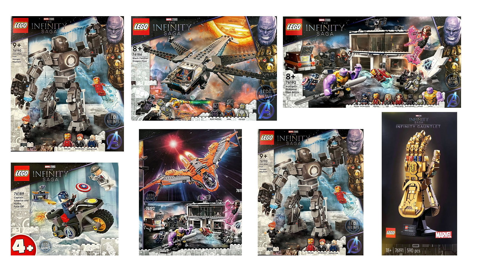 Soldes LEGO Marvel Super Heroes - Le Gant de l'infini (76191) 2024
