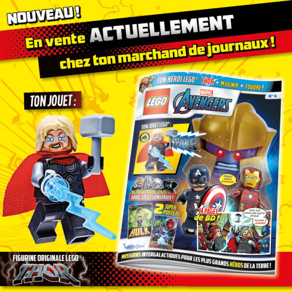 Magazine LEGO Marvel Avengers - Mai 2021 Magazine LEGO Marvel Avengers - Mai 2021