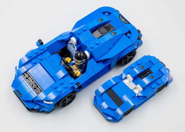 Pencampwyr Cyflymder LEGO 76902 McLaren Elva