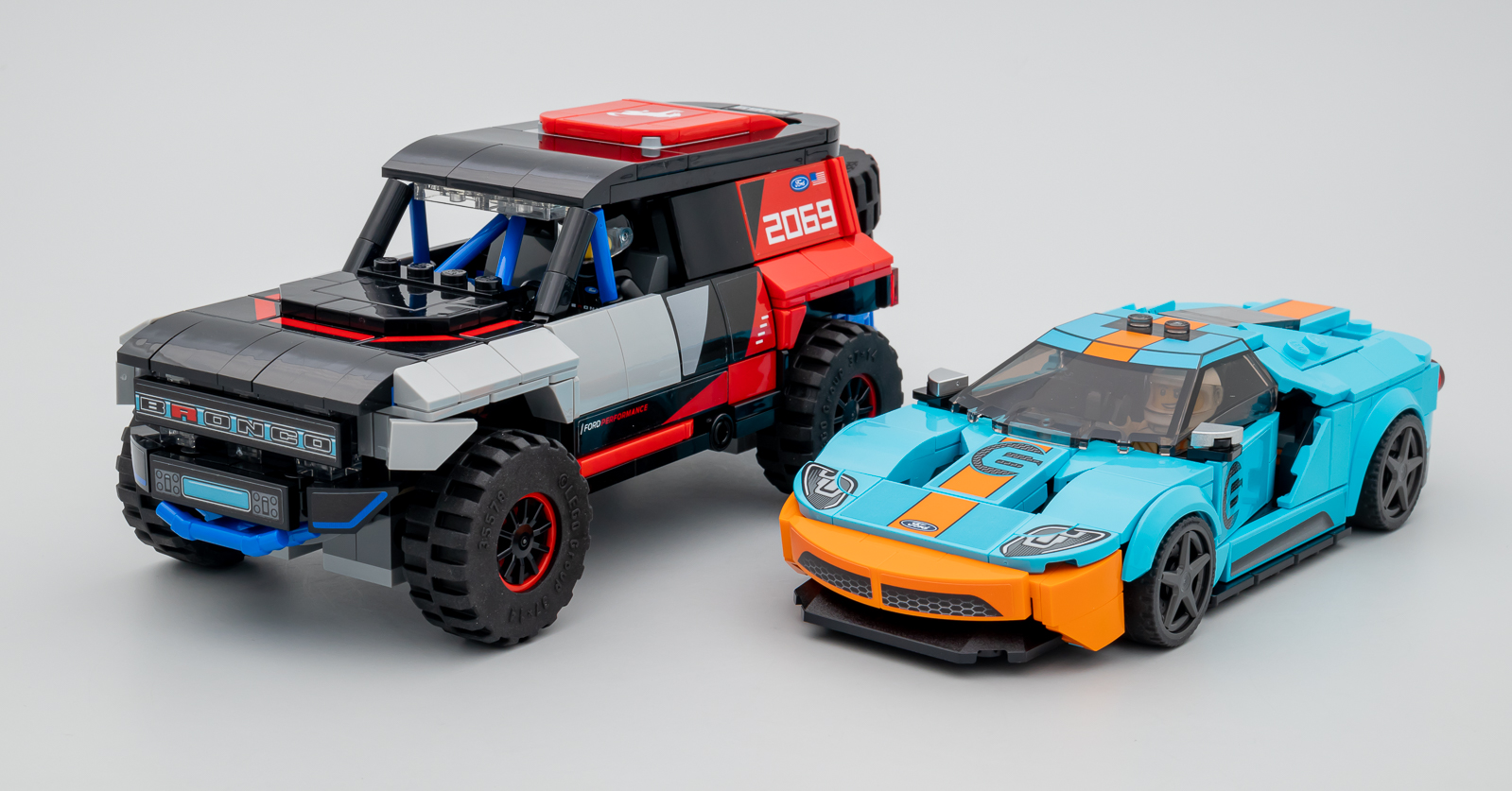 LEGO Speed Champions 76905 Ford GT Édition Héritage et Bronco R